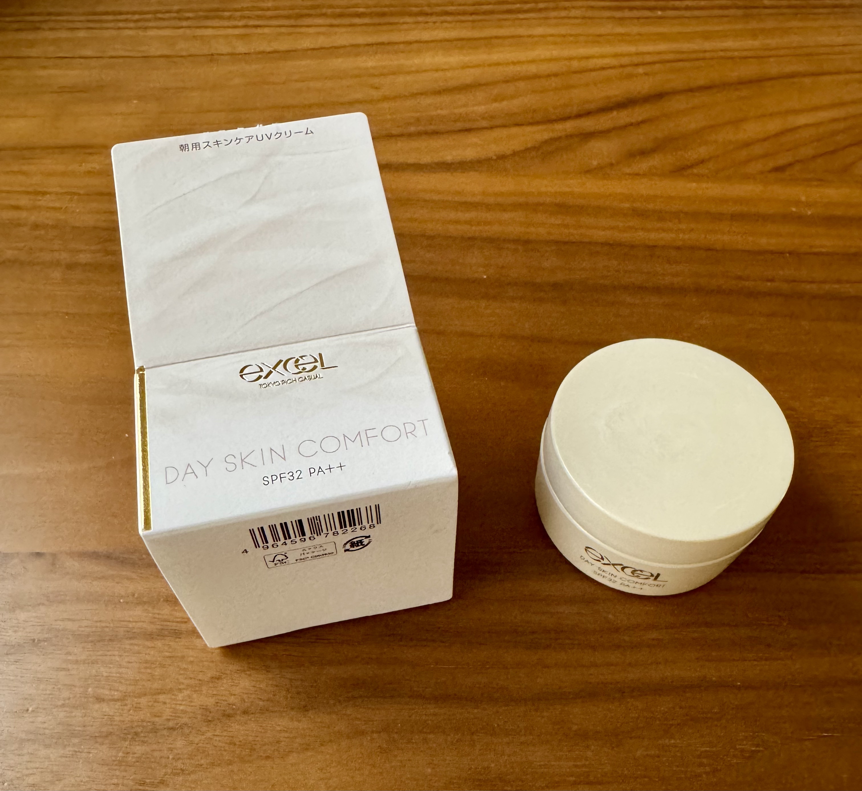 デイスキンコンフォート/excel/フェイスクリームを使ったクチコミ（3枚目）