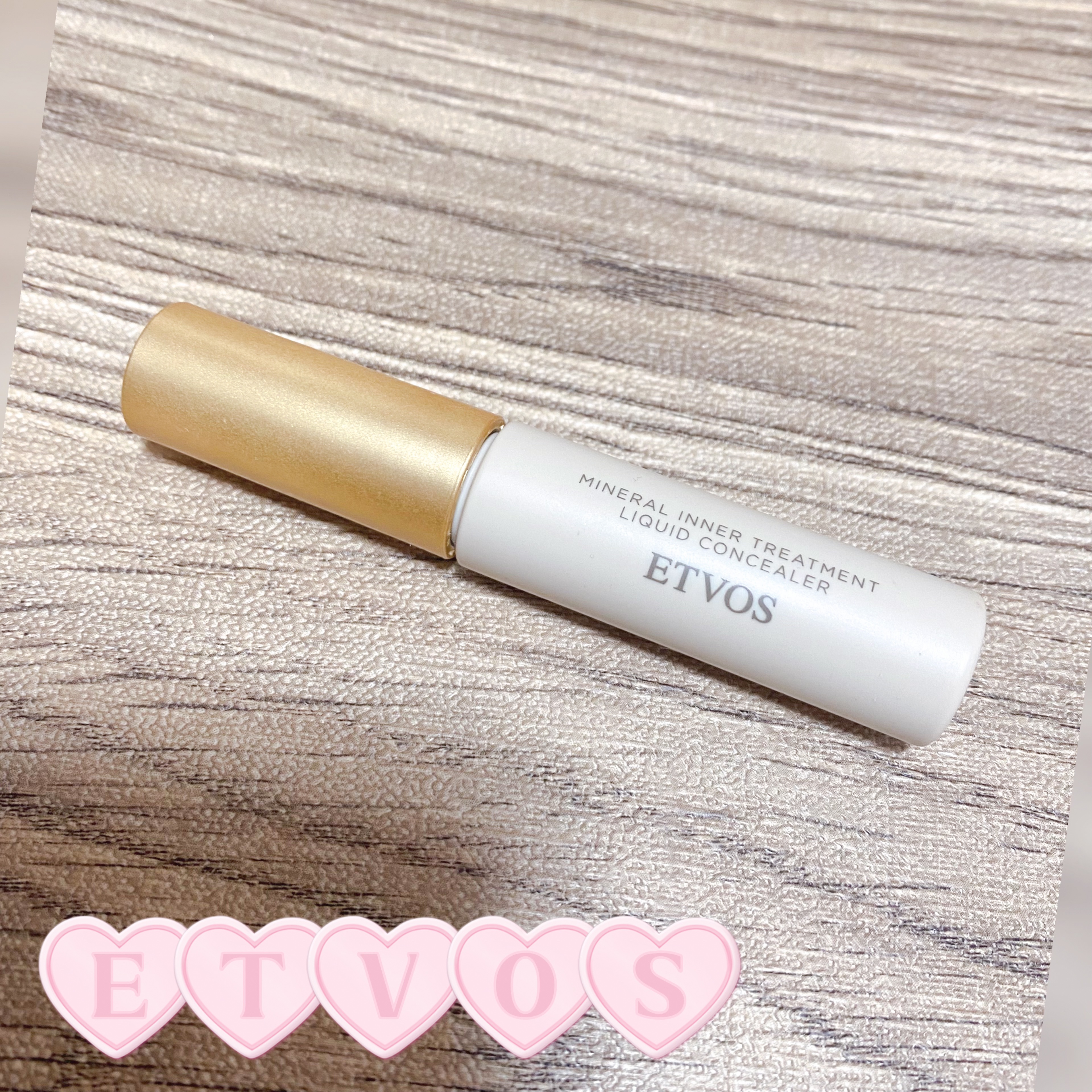 エトヴォス ミネラルインナートリートメントリキッドコンシーラーのクチコミ「お疲れ様です♡

使い途中のパシャリ💦

愛用中の
@etvos.jp 
#etvos 
#ミ.....」（1枚目）