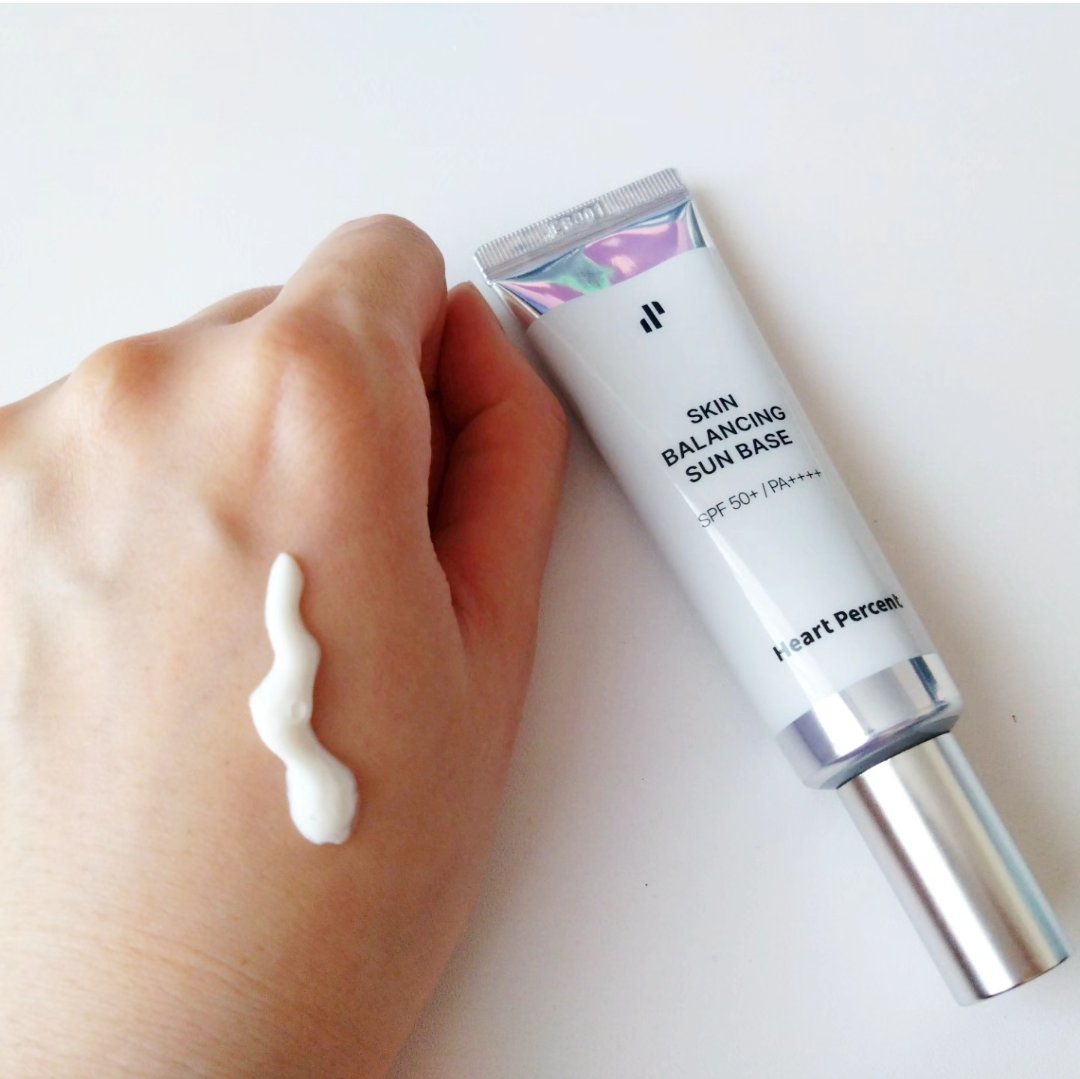 スキンバランシング サンベース/Heart Percent/日焼け止めクリームを使ったクチコミ（3枚目）