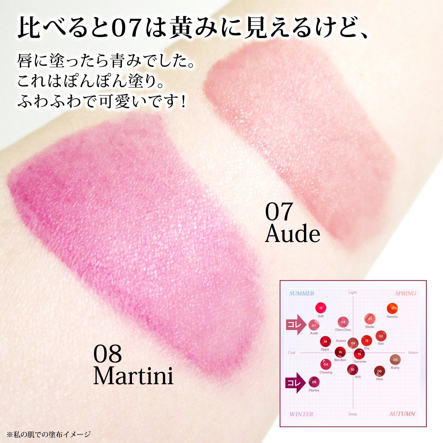 Soak Tattoo Tint/フォレンコス/リップグロスを使ったクチコミ(5枚目)