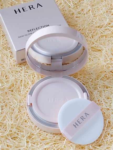 リフレクション スキン グロウ クッション ファンデーション/HERA/クッションファンデーションを使ったクチコミ(2枚目)