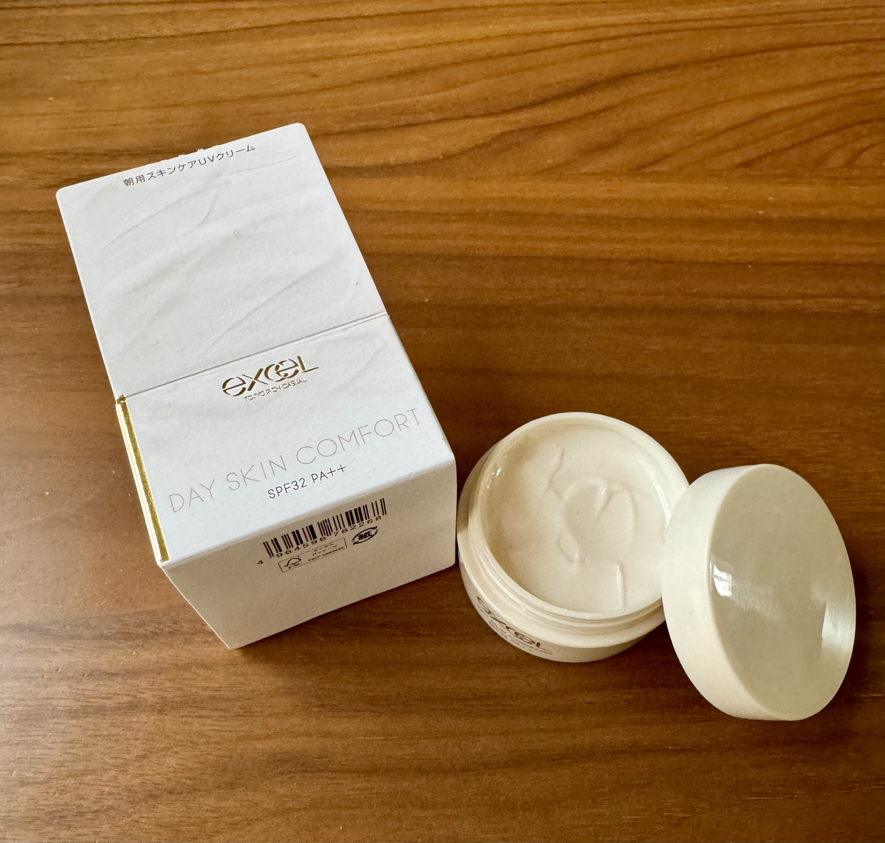 デイスキンコンフォート/excel/フェイスクリームを使ったクチコミ（1枚目）