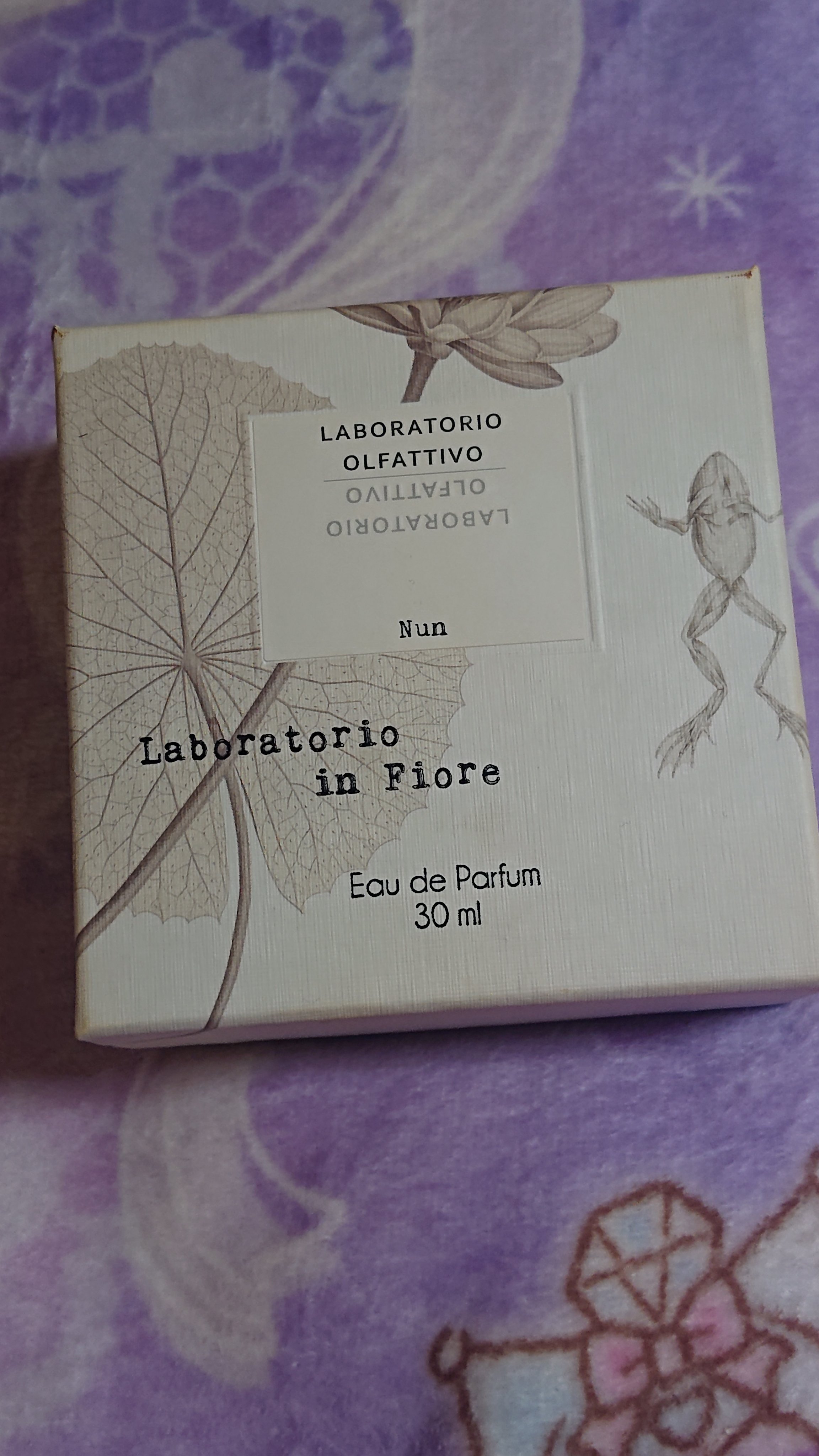 LABORATORIO OLFATTIVO ヌンのクチコミ「ラボラトリオのNunでございます。
バニラに、蓮と茉莉花の香り...。もしこれをつけている人が.....」（2枚目）