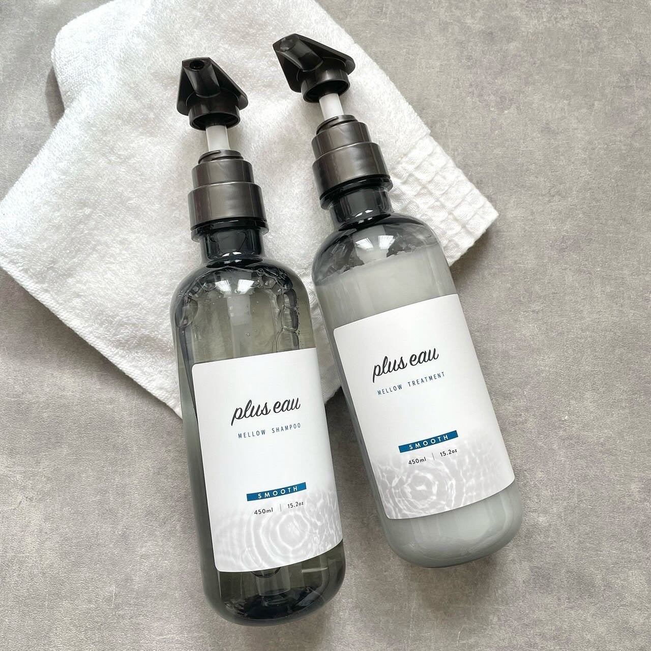 メロウシャンプー/メロウトリートメント/plus eau/市販シャンプーを使ったクチコミ(4枚目)