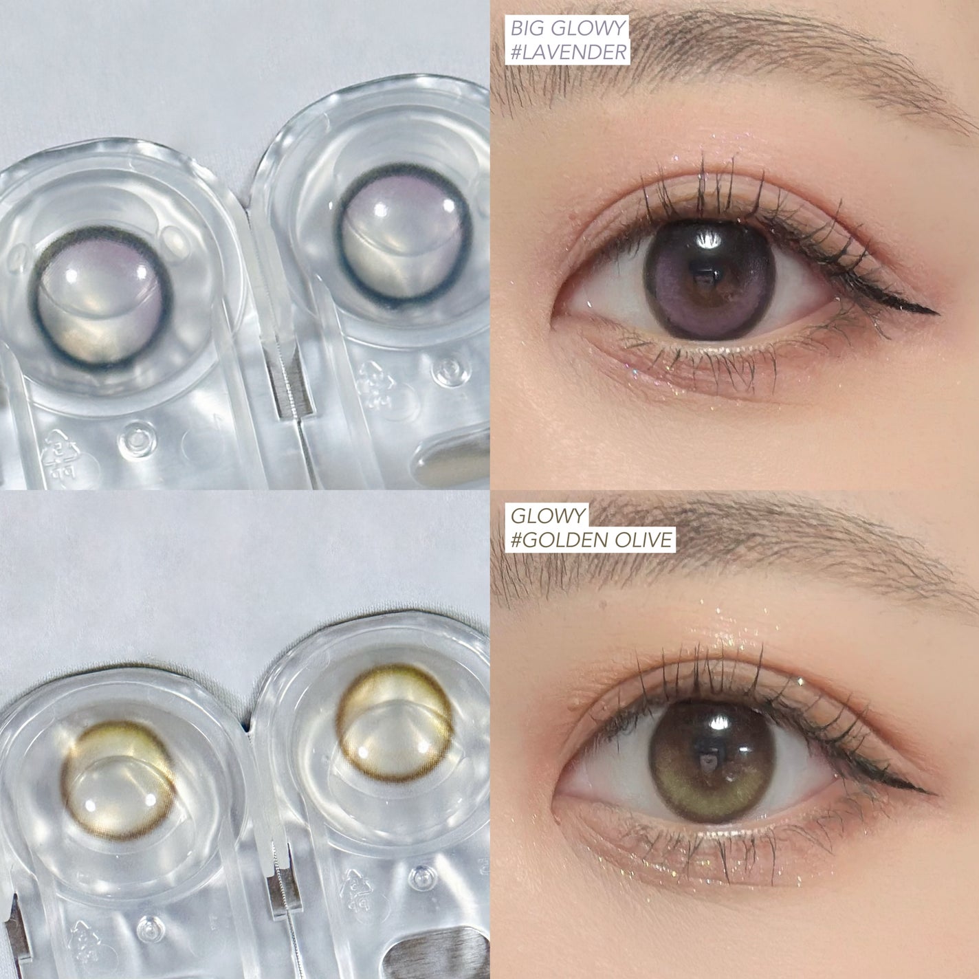 Glowy 1day/OLENS/ワンデー(1DAY)カラコンを使ったクチコミ(2枚目)