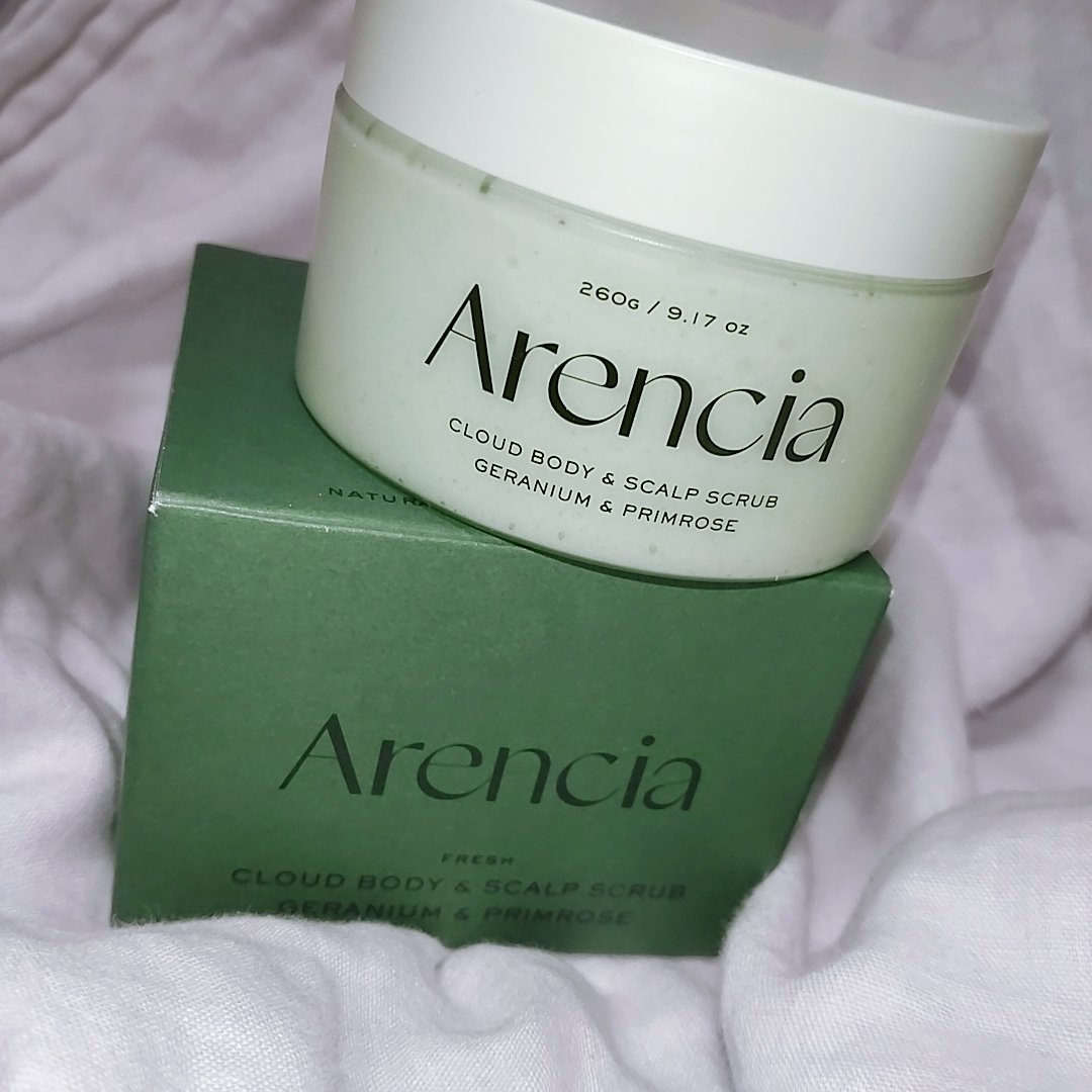 フレッシュクラウドスクラブ ゼラニウム&プリムローズ/アレンシア/ボディスクラブを使ったクチコミ（2枚目）
