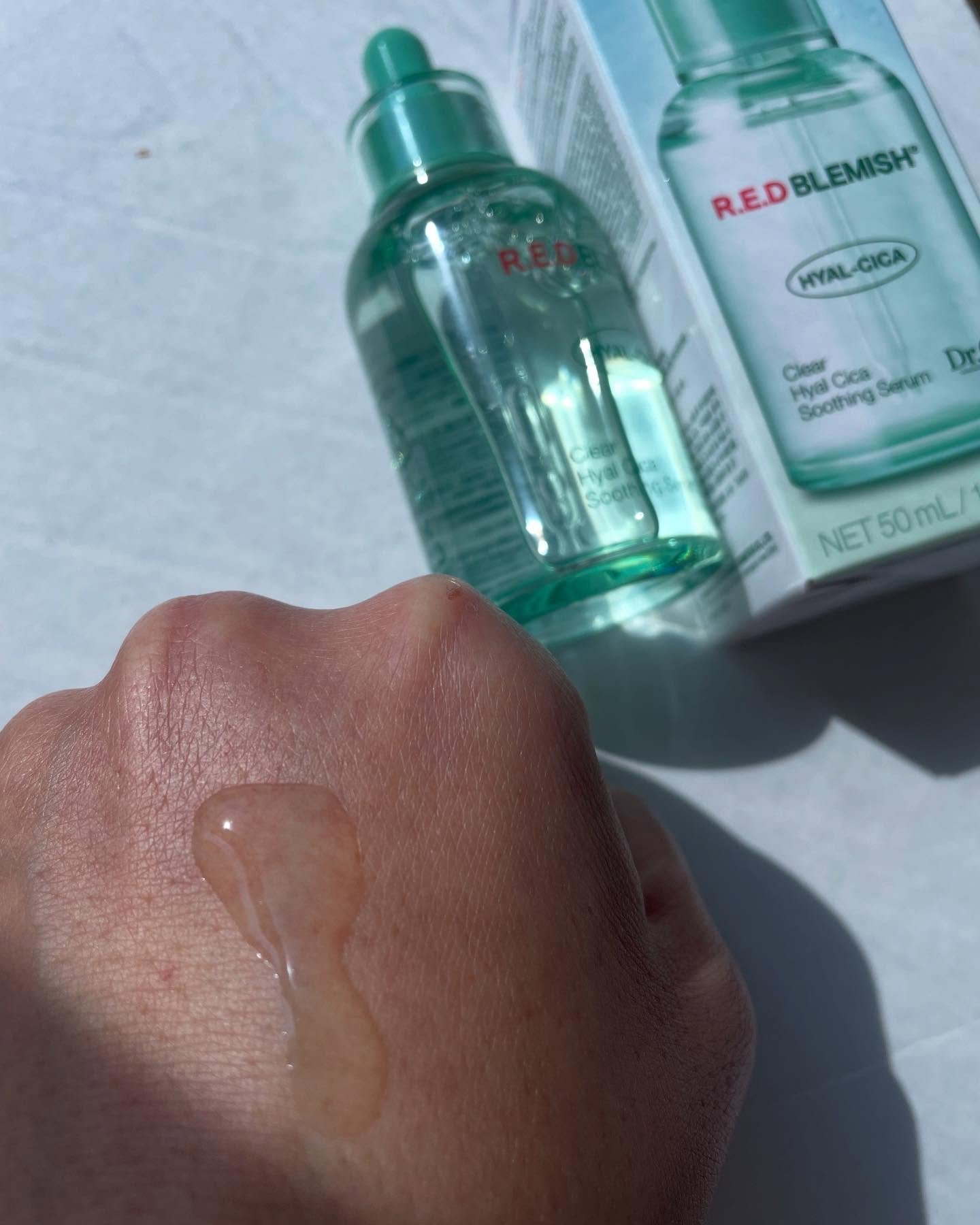レッドブレミッシュ クリアヒアルシカスージングセラム/Dr.G/美容液を使ったクチコミ（3枚目）