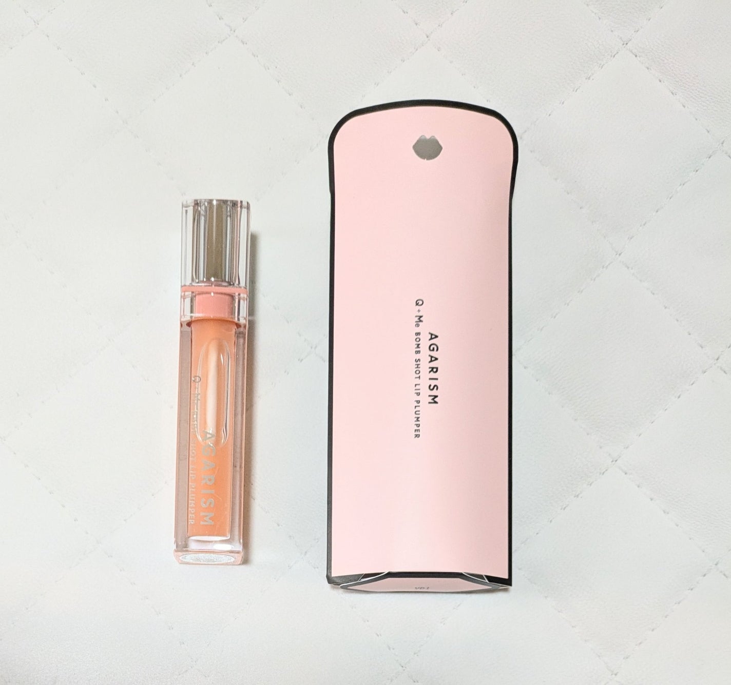 キューミ―ボムショットリッププランパー/AGARISM/リッププランパーを使ったクチコミ(2枚目)