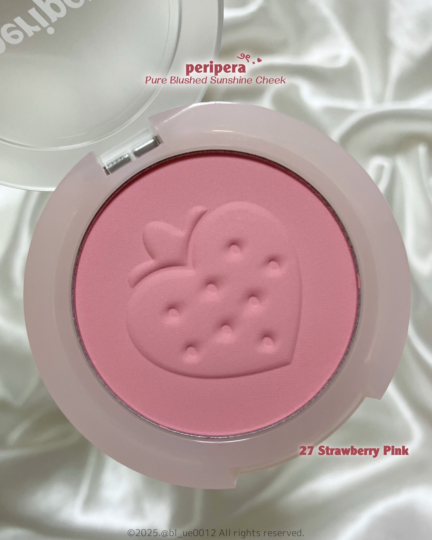 ピュア ブラッシュド サンシャイン チーク/PERIPERA/パウダーチークを使ったクチコミ（2枚目）