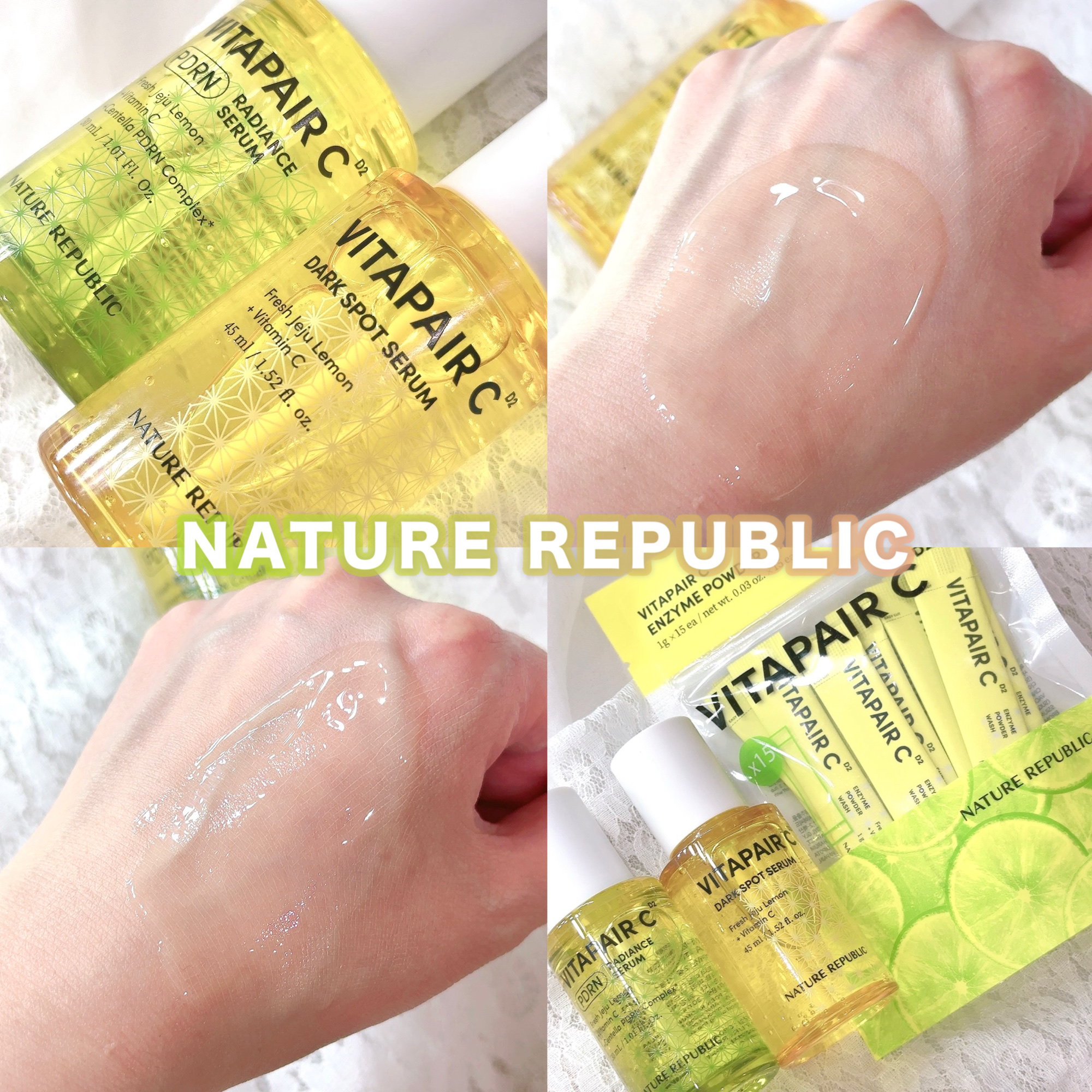 ビタペアC ダークスポットセラム/ネイチャーリパブリック/美容液を使ったクチコミ（1枚目）