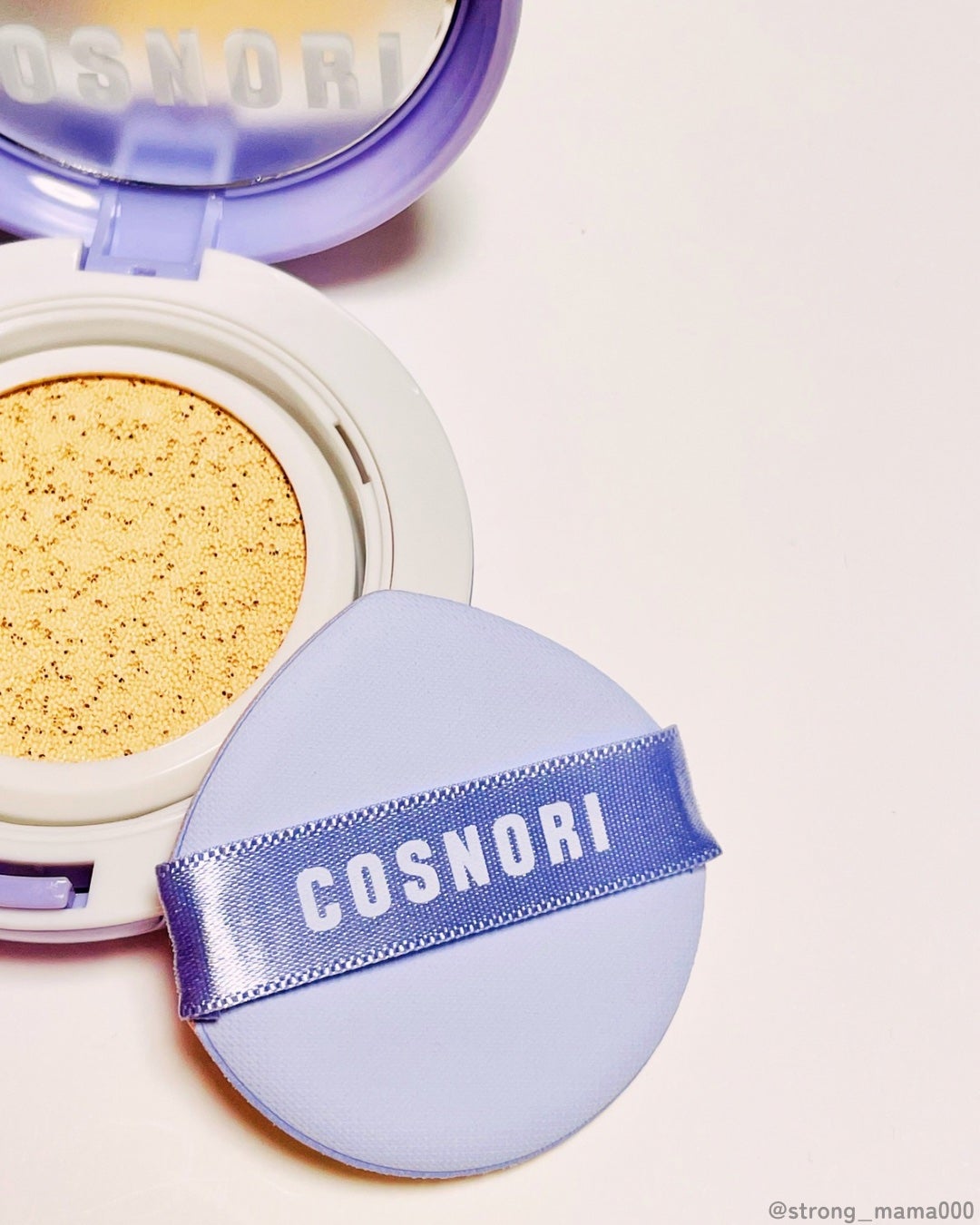 パンテノールバリアクッション/COSNORI/クッションファンデーションを使ったクチコミ(4枚目)