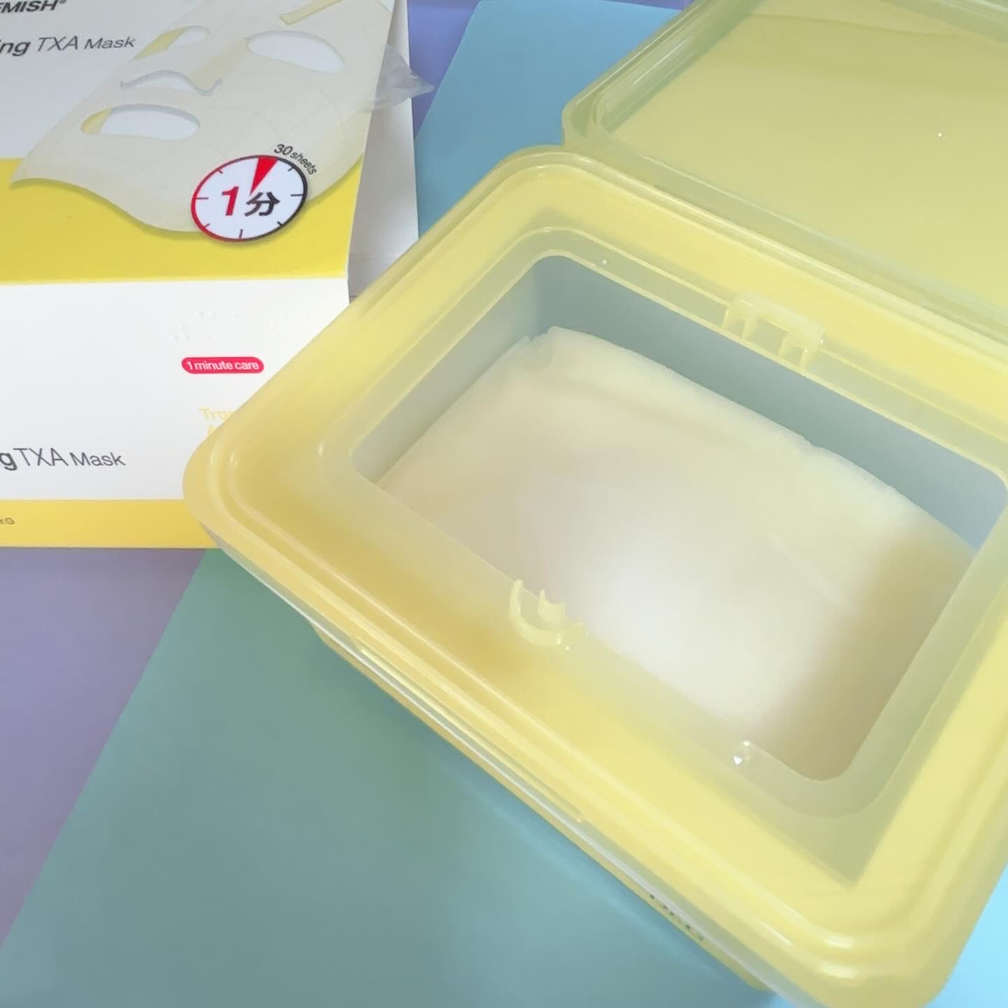 レッドブレミッシュ クイックトーニングTXAマスク/Dr.G/シートマスク・パックを使ったクチコミ（3枚目）