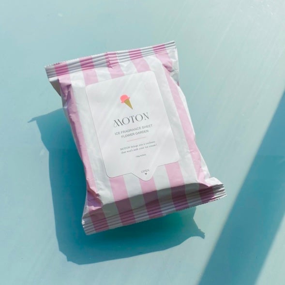 アイスフレグランスシート FLOWER GARDEN/MOTON/ボディシートを使ったクチコミ(1枚目)