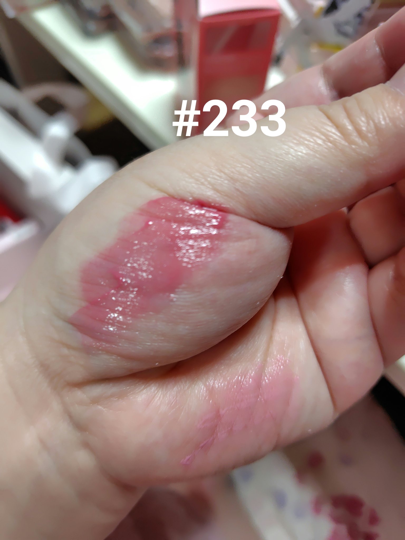 【限定パケ 桜エディション】 ブラーグローイリップティント＆ペアチーク パーフェクトセット/Dinto/リキッドチークを使ったクチコミ（3枚目）