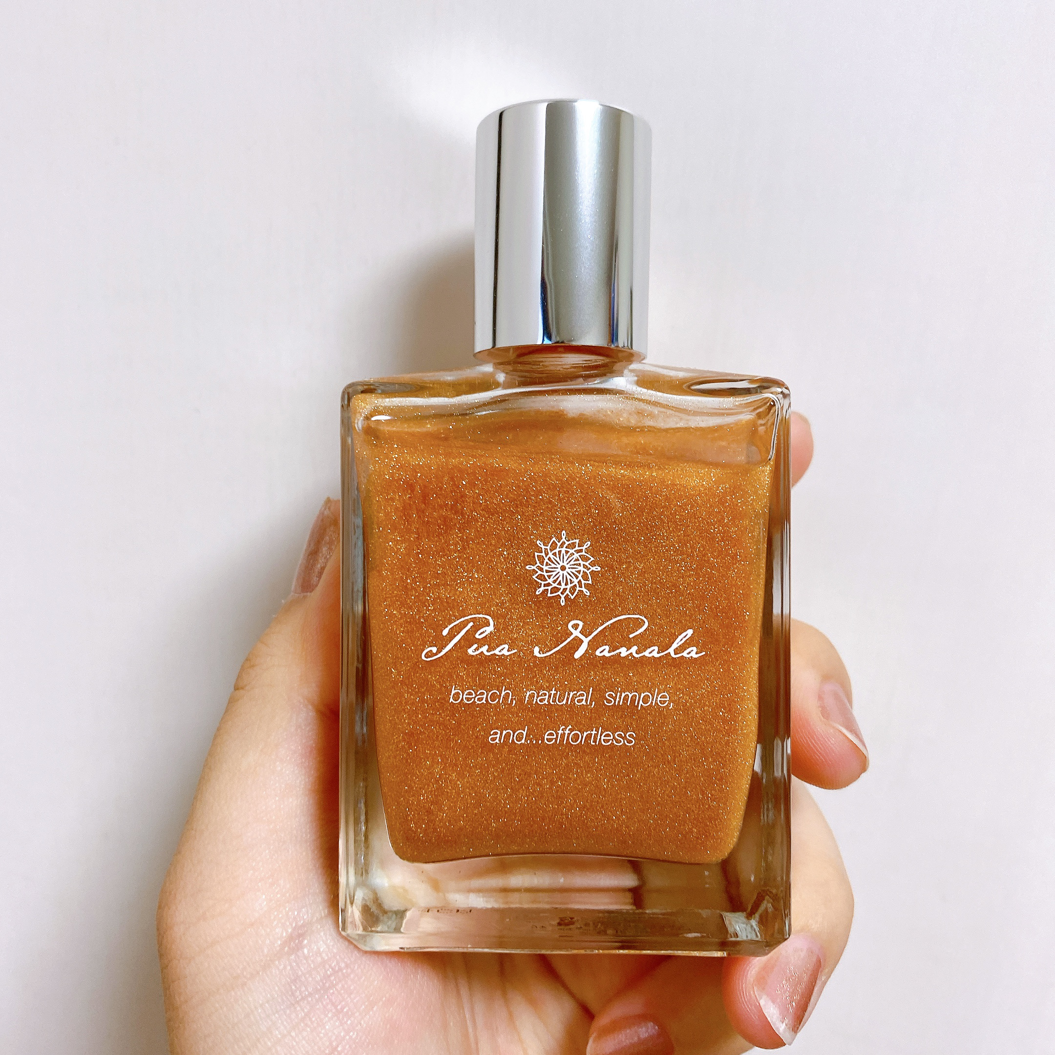 フレグランスシマーオイル サニーモア二/プア ナナラ/ボディオイルを使ったクチコミ（2枚目）