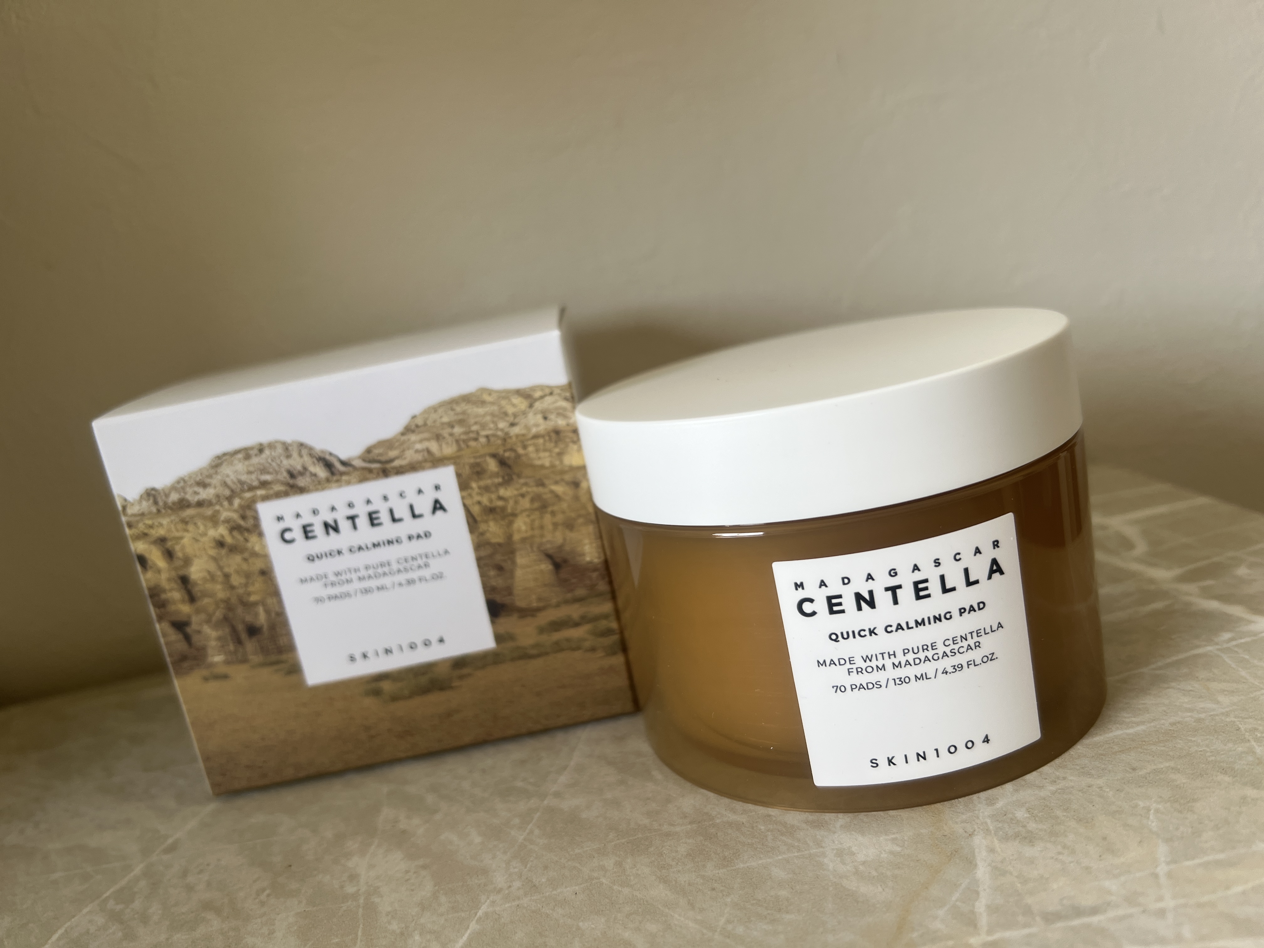 センテラ クイックカーミングパッド/SKIN1004/トナーパッドを使ったクチコミ（1枚目）