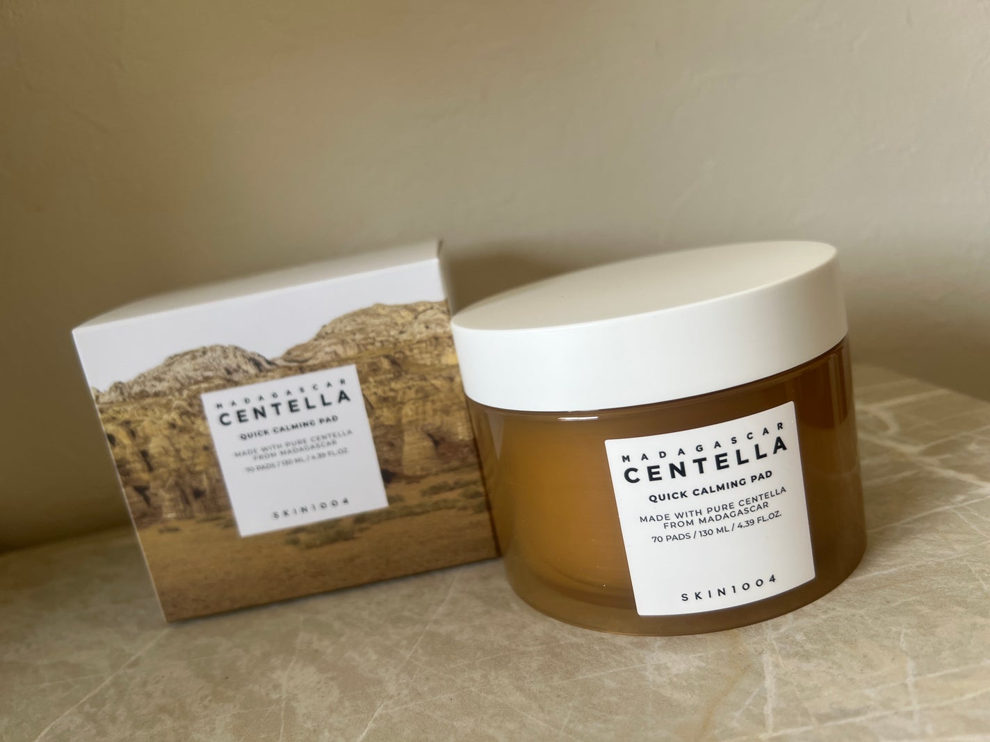 センテラ クイックカーミングパッド/SKIN1004/トナーパッドを使ったクチコミ(1枚目)