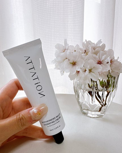 益母草パンテノールクリーム/ATTATION/ハンドクリームを使ったクチコミ(6枚目)