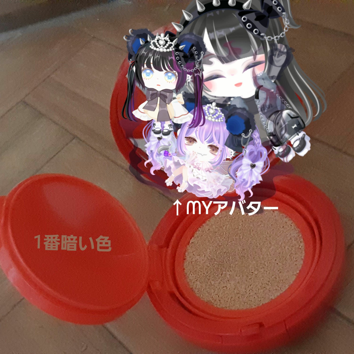 クッションファンデーション 23N ミディアムベージュ/coou/クッションファンデーションを使ったクチコミ（3枚目）