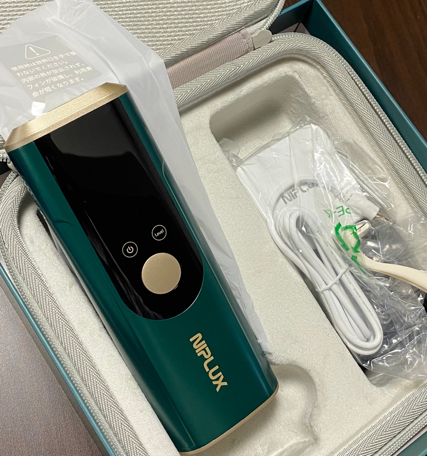 シルクスキン/NIPLUX Beauty/家庭用脱毛器を使ったクチコミ(3枚目)