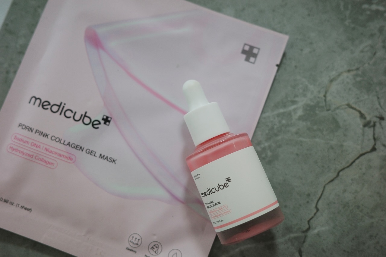 PDRNピンクアンプル PDRN 10,000ppm配合/MEDICUBE/美容液を使ったクチコミ（1枚目）