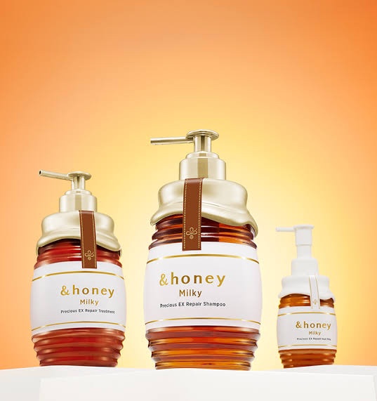 ミルキー プレシャス EX リペア シャンプー1.0 / ヘアトリートメント2.0/&honey/市販シャンプーを使ったクチコミ（1枚目）
