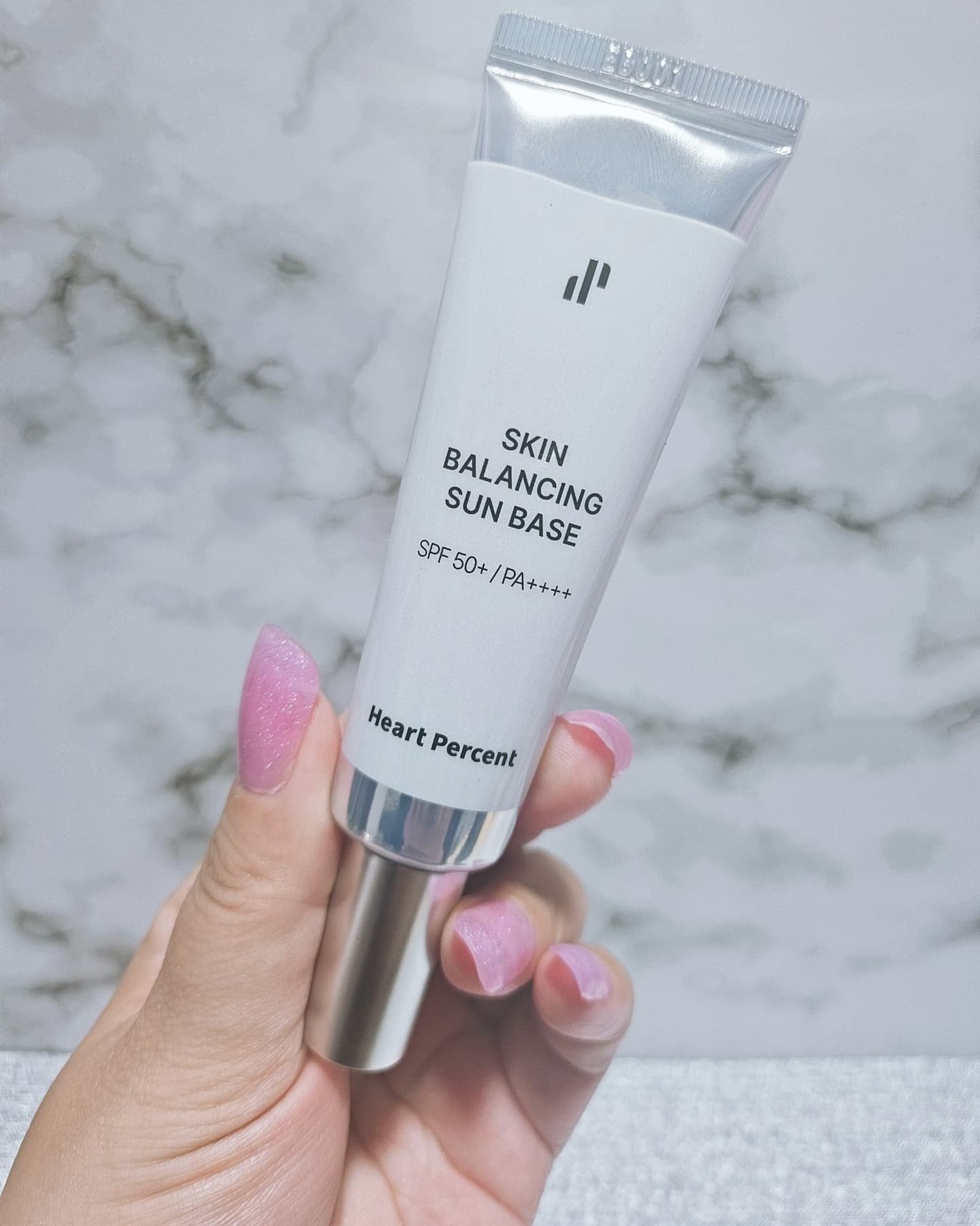 スキンバランシング サンベース/Heart Percent/日焼け止めクリームを使ったクチコミ（2枚目）