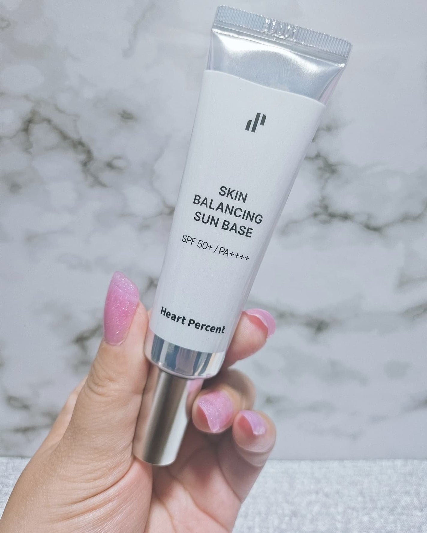 スキンバランシング サンベース/Heart Percent/日焼け止めクリームを使ったクチコミ(2枚目)