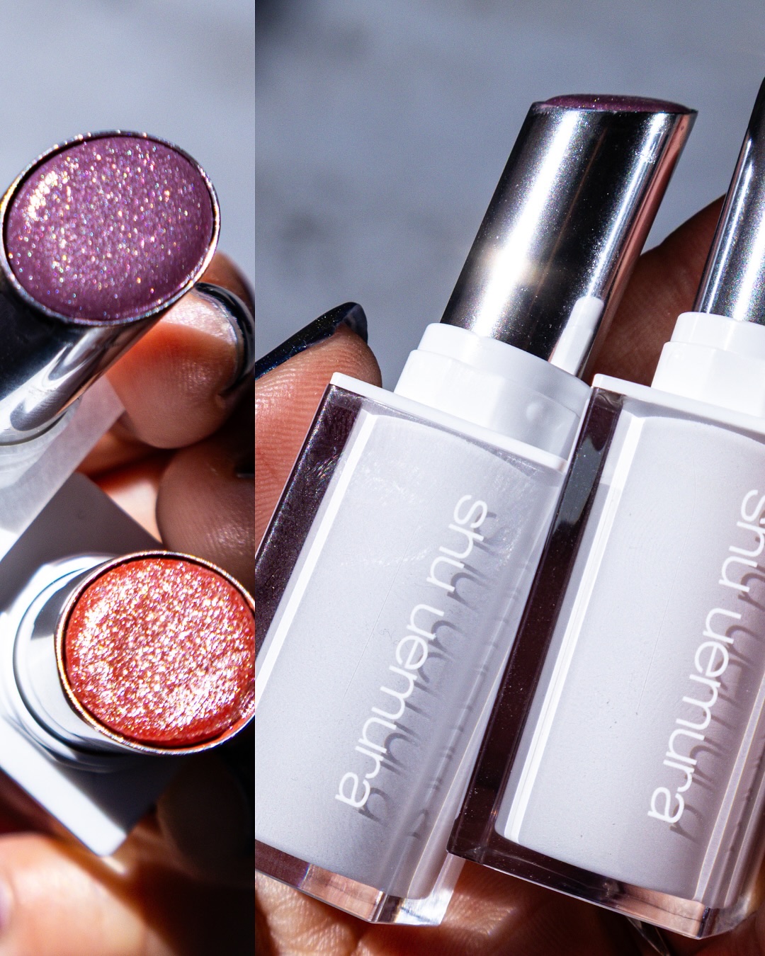 キヌケアヌード グリーム バイオレットファンタジー 限定色/shu uemura/口紅を使ったクチコミ（1枚目）