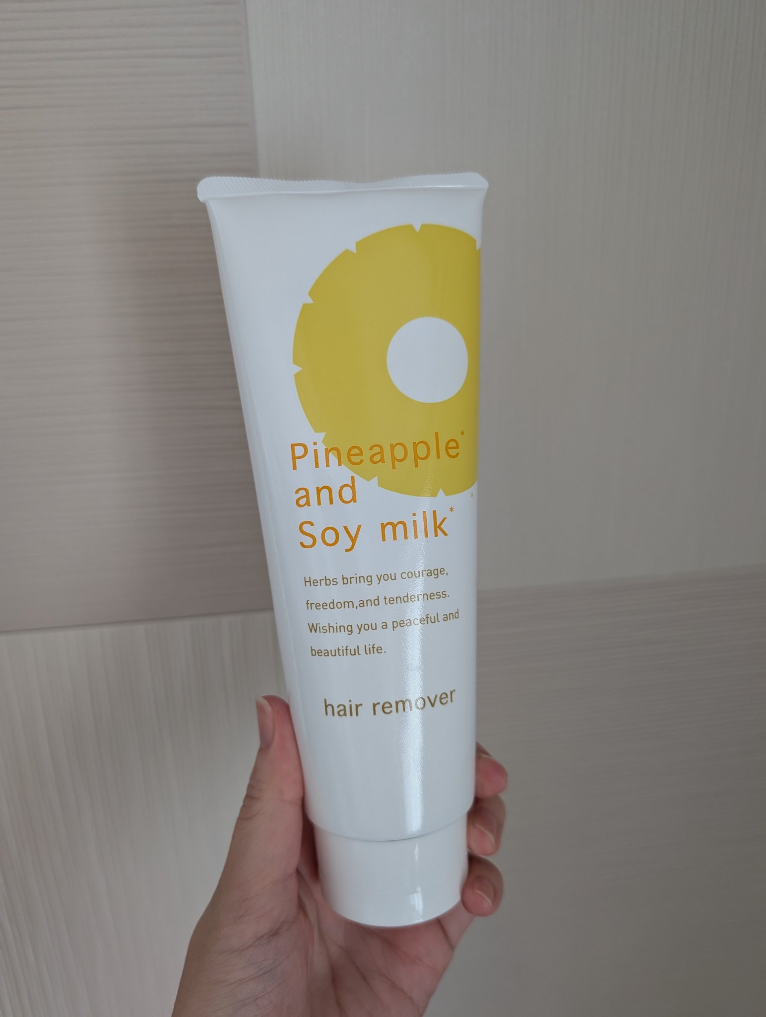 パイナップル豆乳除毛クリーム/鈴木ハーブ研究所/除毛クリームを使ったクチコミ（1枚目）