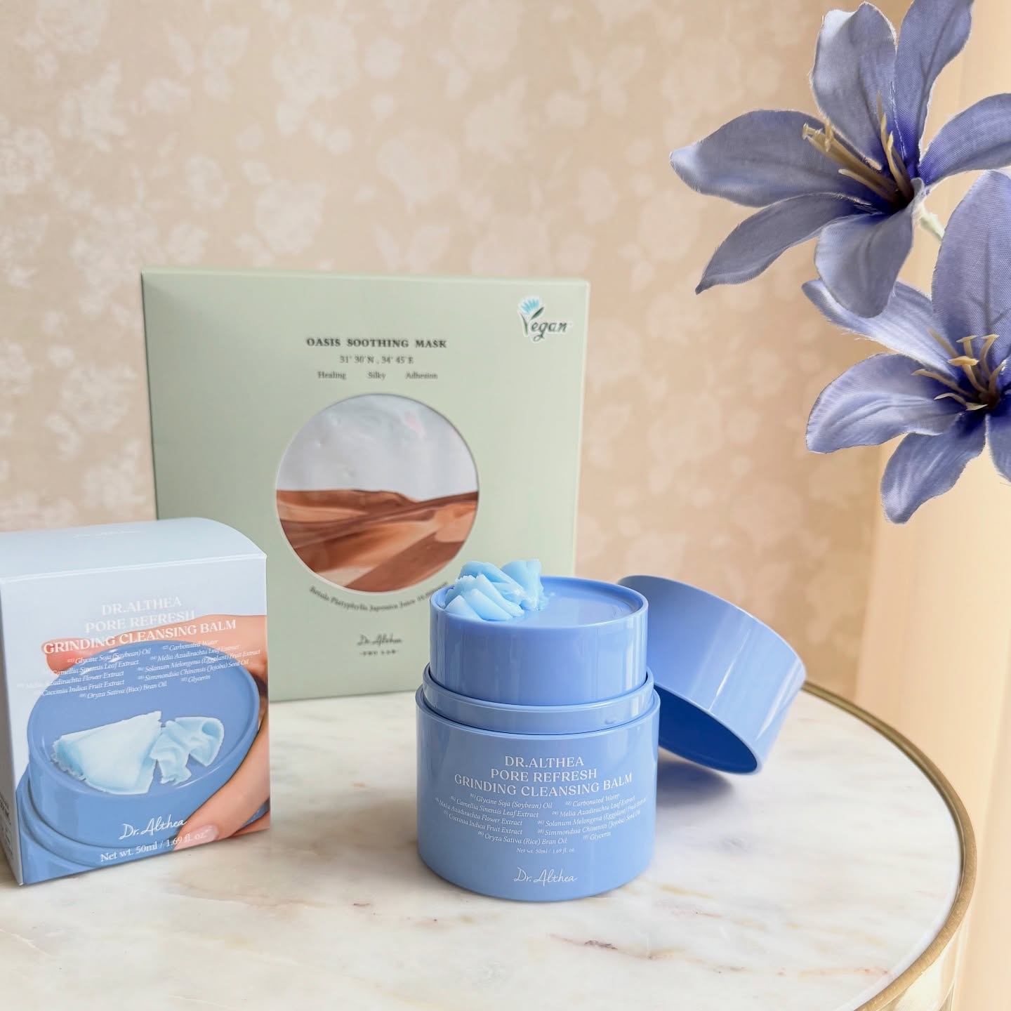 ポアリフレッシュグラインディングクレンジングバーム/Dr.Althea/クレンジングバームを使ったクチコミ（1枚目）