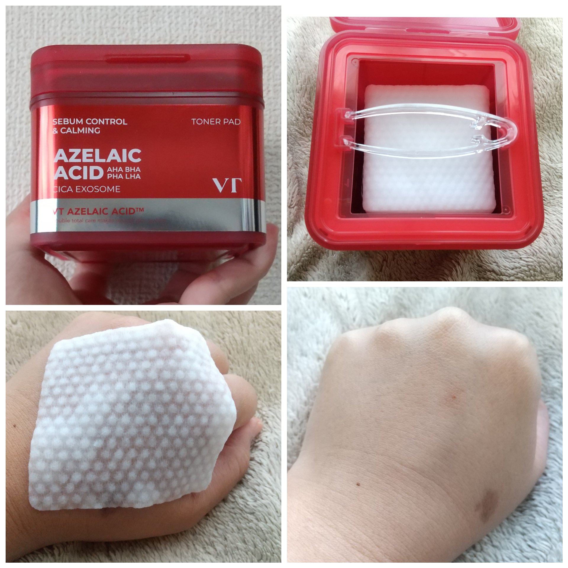 AZケア トナーパッド/VT/トナーパッドを使ったクチコミ（1枚目）