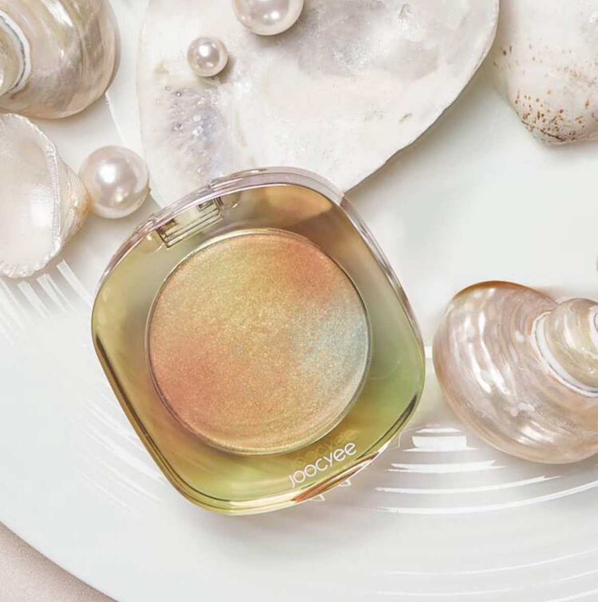 ダイヤモンドシェルハイライト/Joocyee/パウダーハイライトを使ったクチコミ（2枚目）