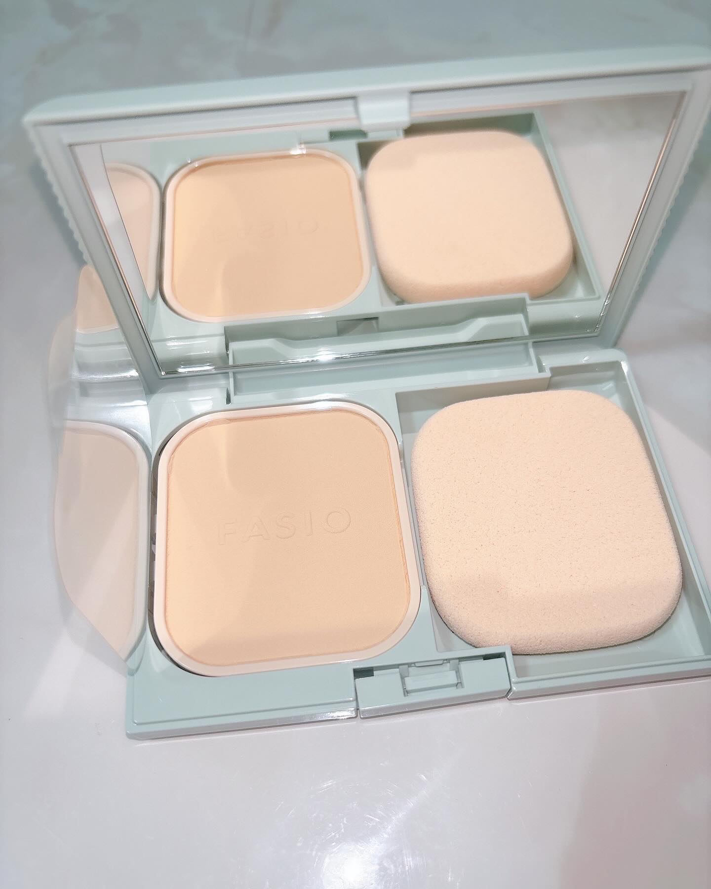 ヒトヌリカバー 耐久ファンデーション/FASIO/パウダーファンデーションを使ったクチコミ（3枚目）