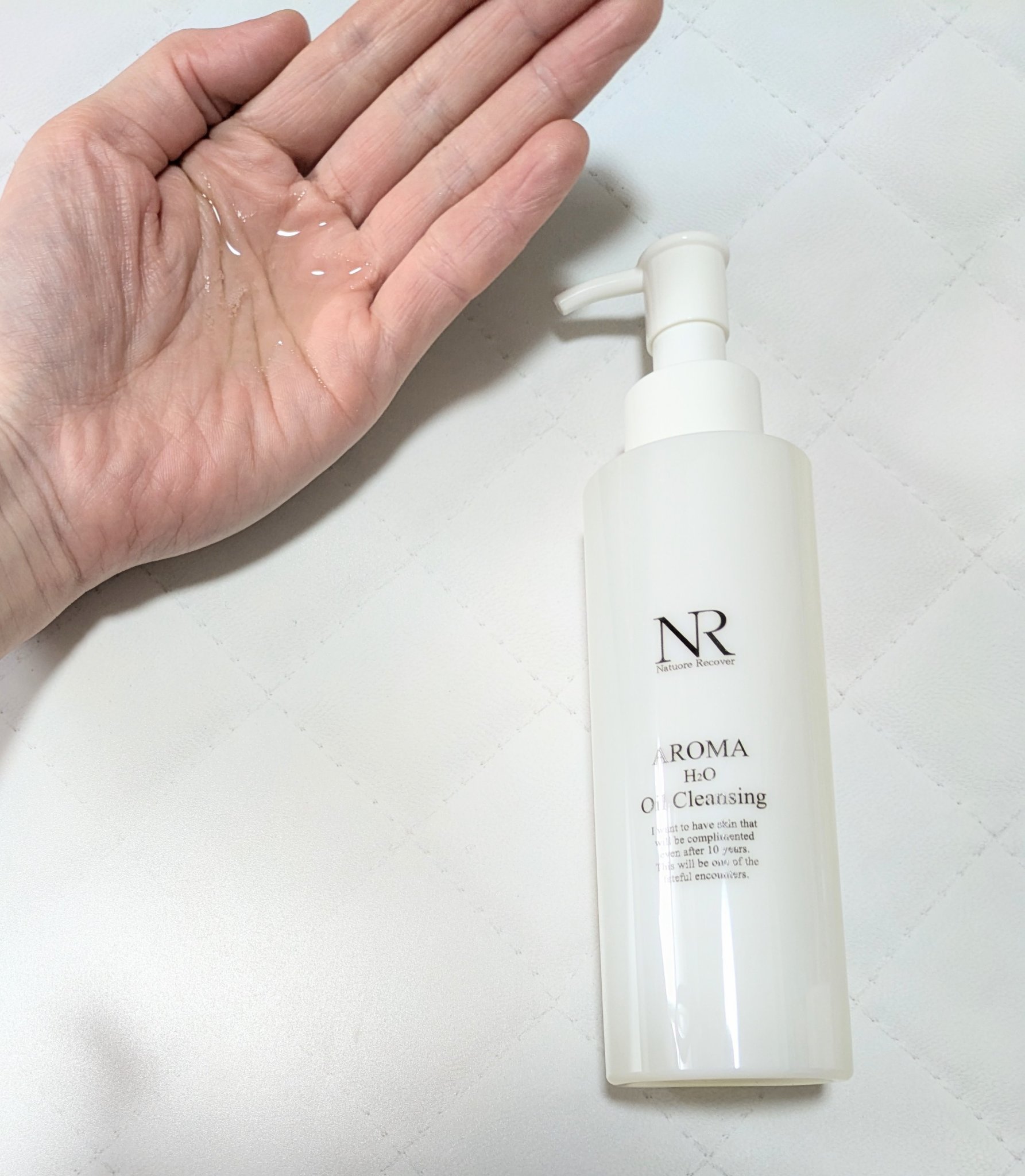 アロマH2Oクレンジングオイル/Natuore Recover/オイルクレンジングを使ったクチコミ（3枚目）