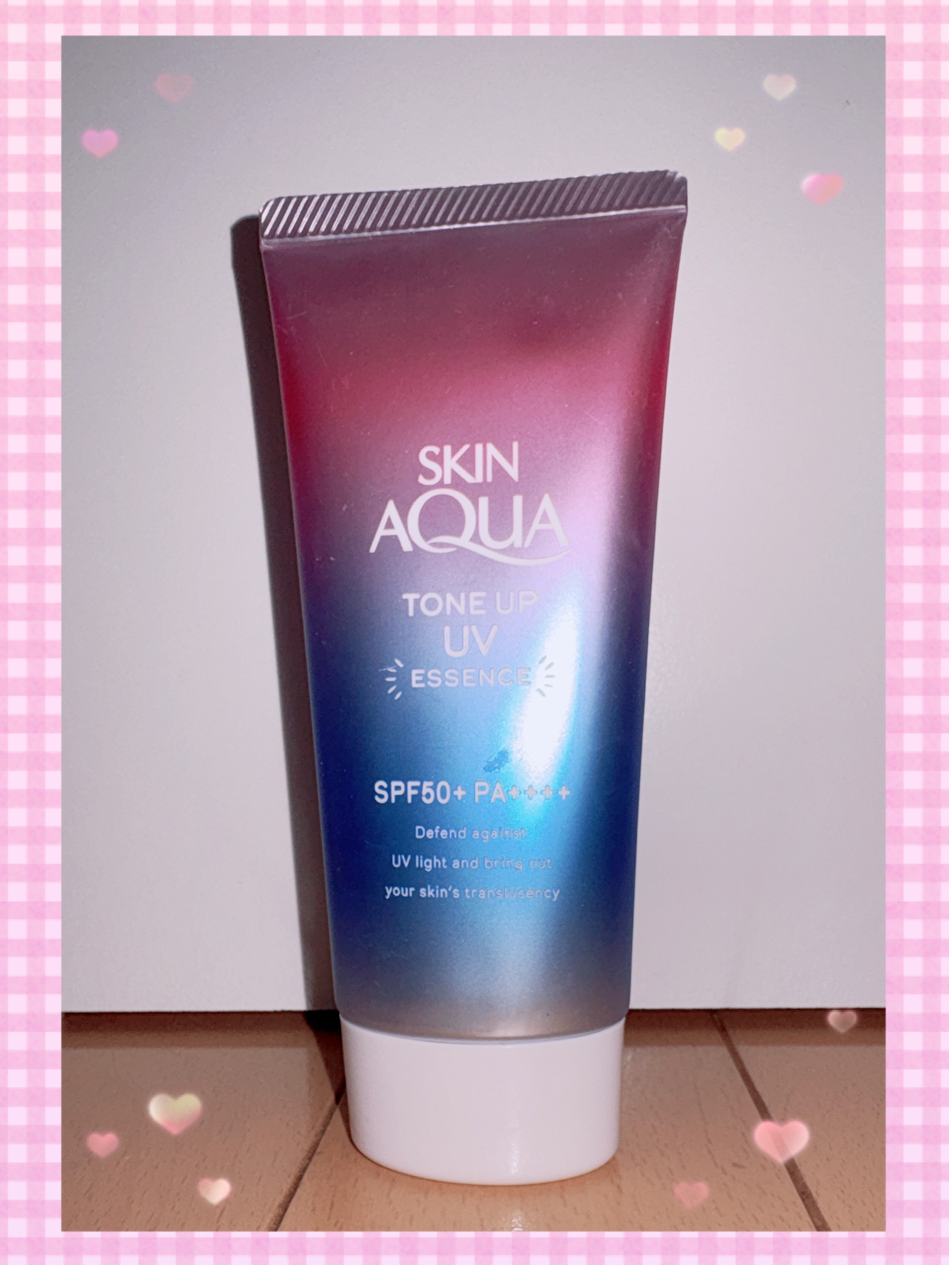 スキンアクア トーンアップUVエッセンス/スキンアクア/日焼け止めクリームを使ったクチコミ（1枚目）