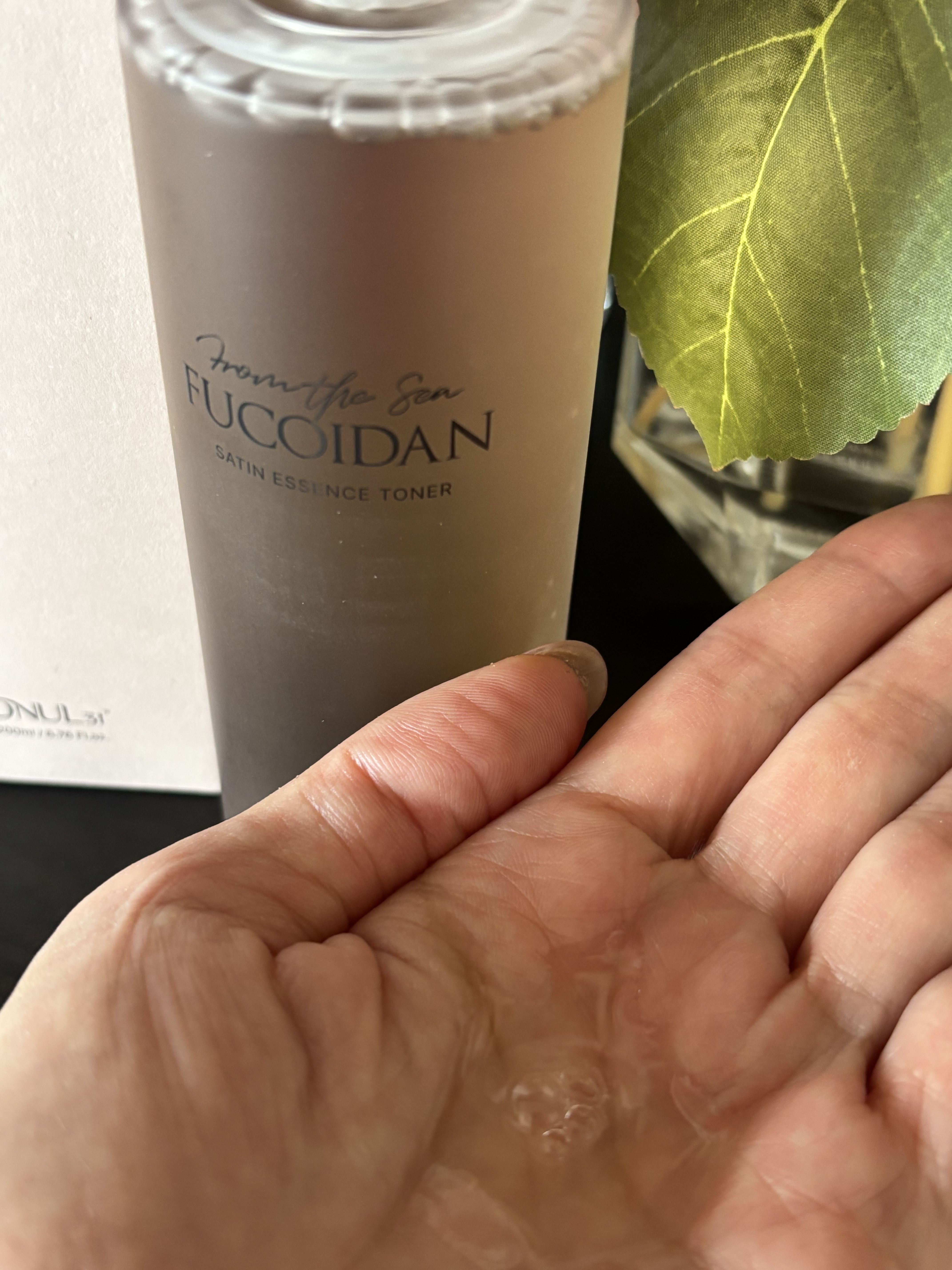 フコイダンサテンエッセンストナー/ONUL31/化粧水を使ったクチコミ（3枚目）