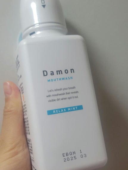 ダモン リラックスミント/Damon/マウスウォッシュ・スプレーを使ったクチコミ(4枚目)