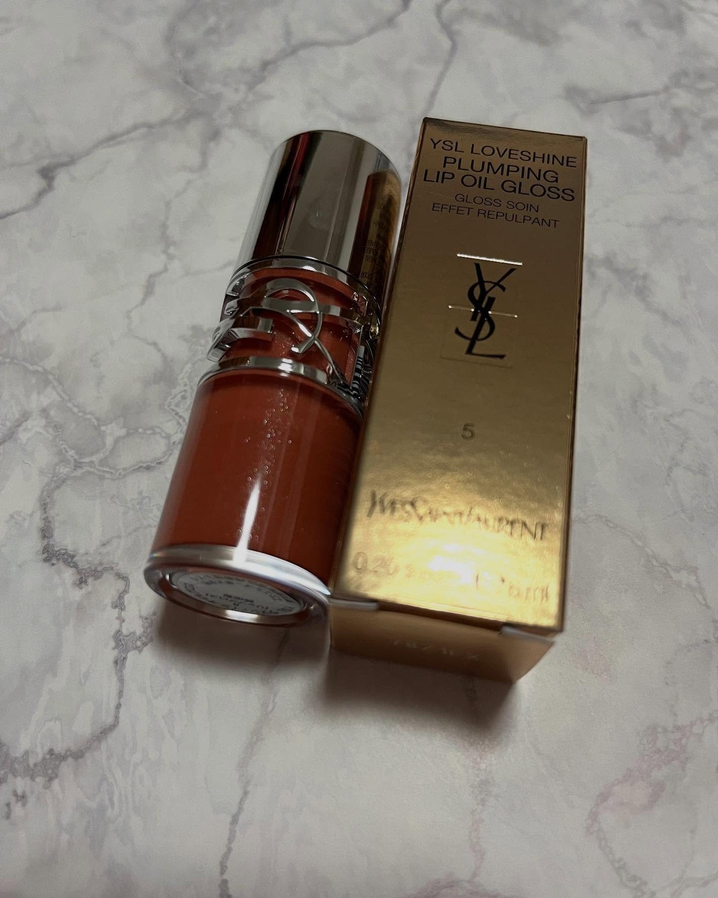 YSL ラブシャイン オイル グロス/YVES SAINT LAURENT BEAUTE/リップグロスを使ったクチコミ(1枚目)