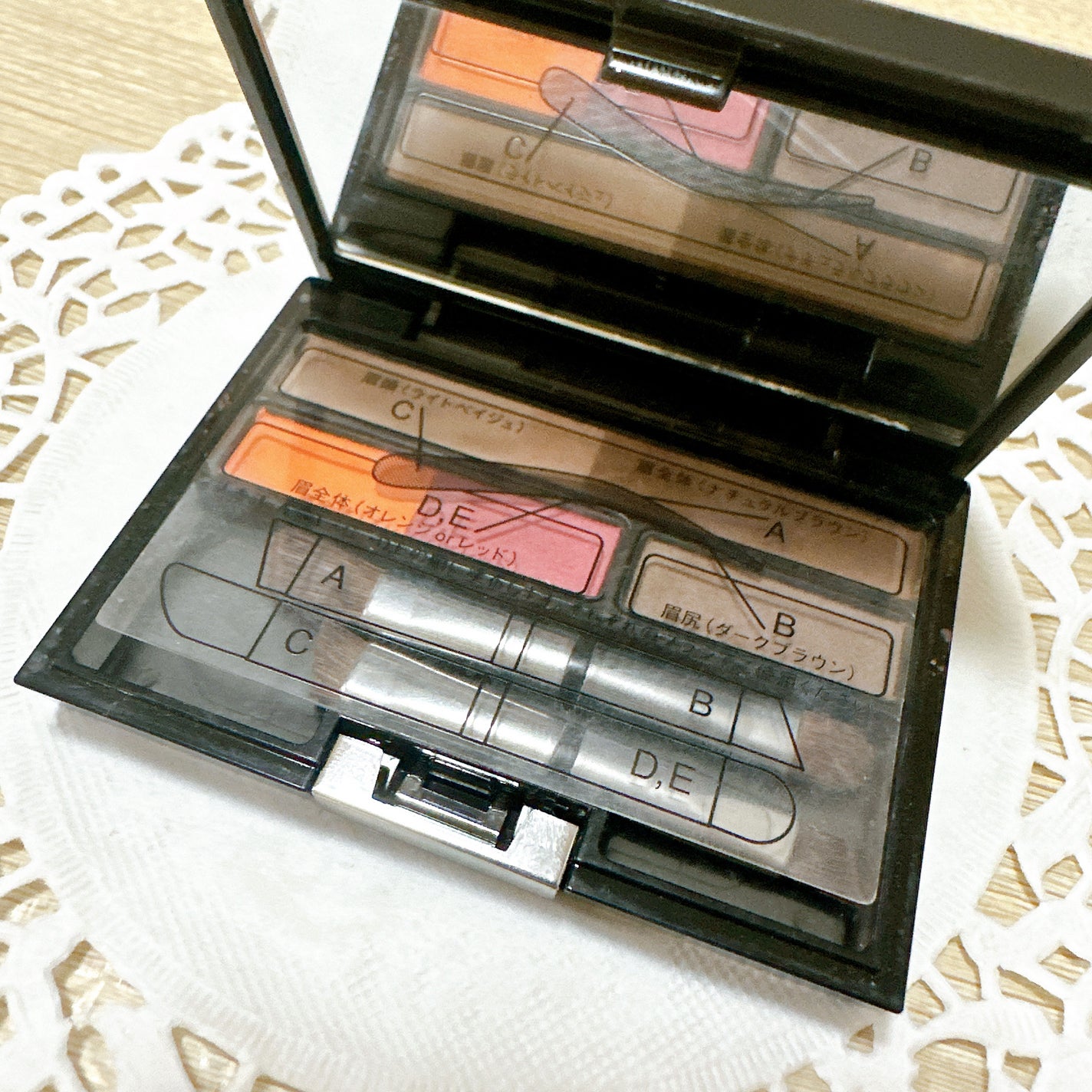 アイブロウ クリエイティブパレット/IPSA/パウダーアイブロウを使ったクチコミ(4枚目)