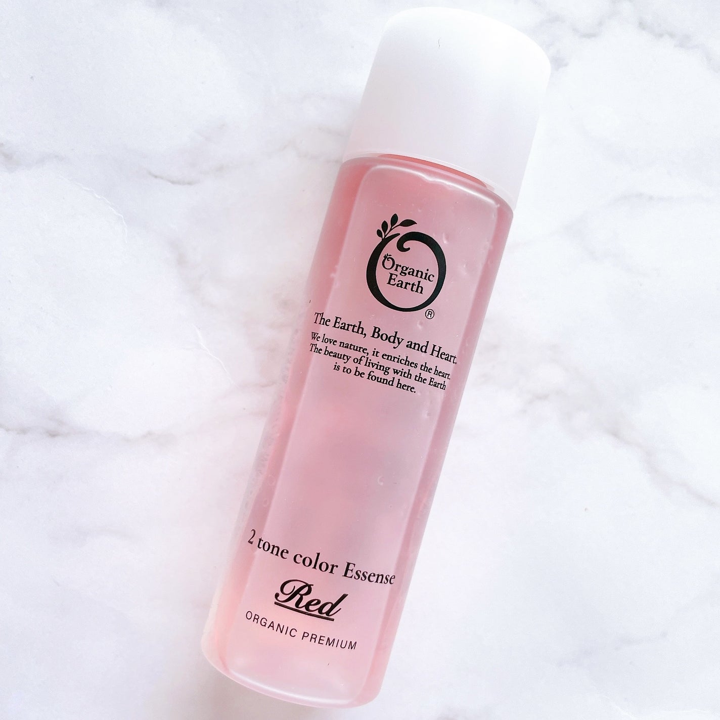 ツートンカラーエッセンス レッド/オーガニックアース/美容液を使ったクチコミ(4枚目)