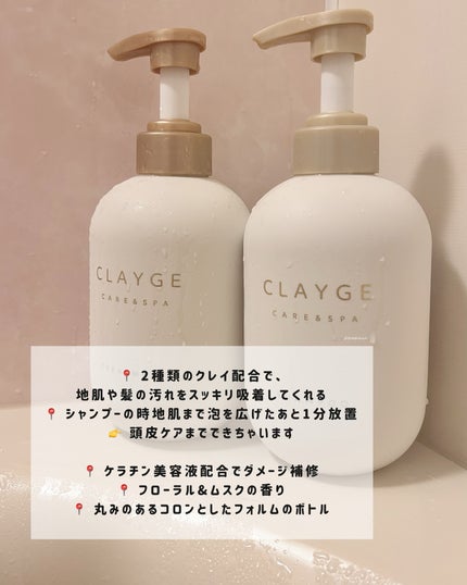 シャンプー/トリートメント SR/CLAYGE/市販シャンプーを使ったクチコミ(4枚目)