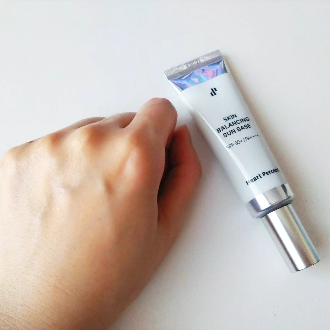 スキンバランシング サンベース/Heart Percent/日焼け止めクリームを使ったクチコミ(5枚目)