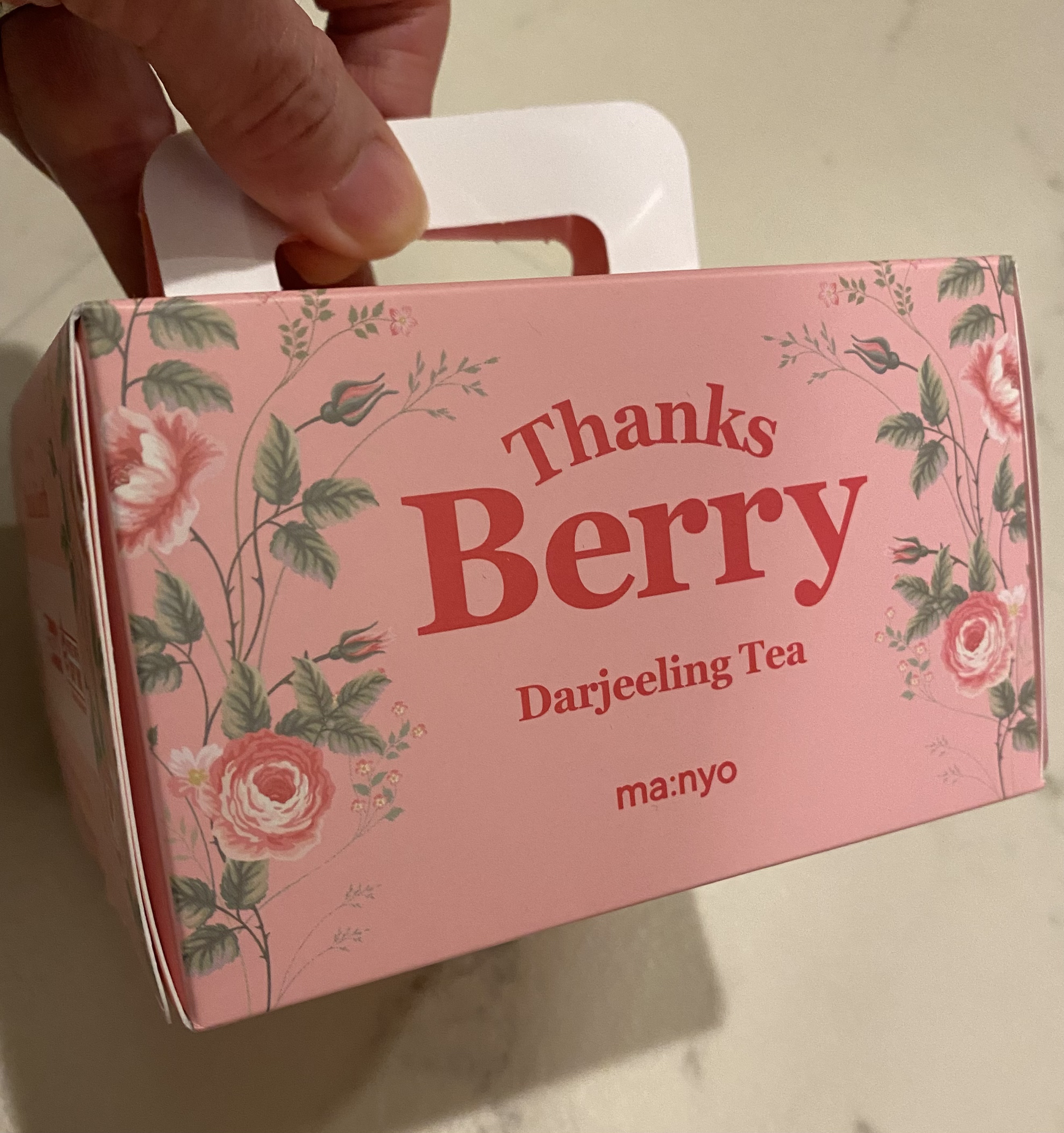 Thanks Berry ダージリンティー マスク/manyo/シートマスク・パックを使ったクチコミ（1枚目）