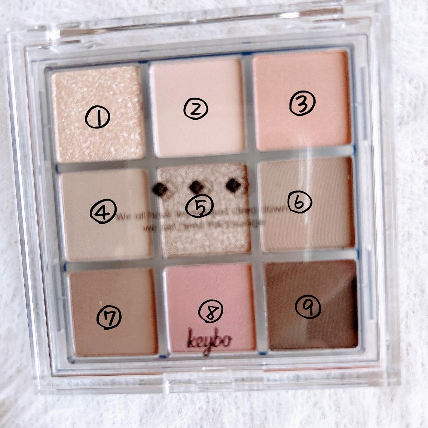 KEYBO FALL IN LOVE SHADOW PALETTE/keybo/アイシャドウパレットを使ったクチコミ(5枚目)