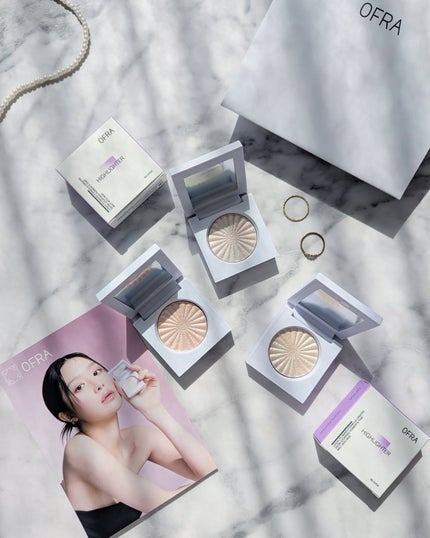 OFRA mini Highlighter/Ofra Cosmetics/パウダーハイライトを使ったクチコミ(1枚目)