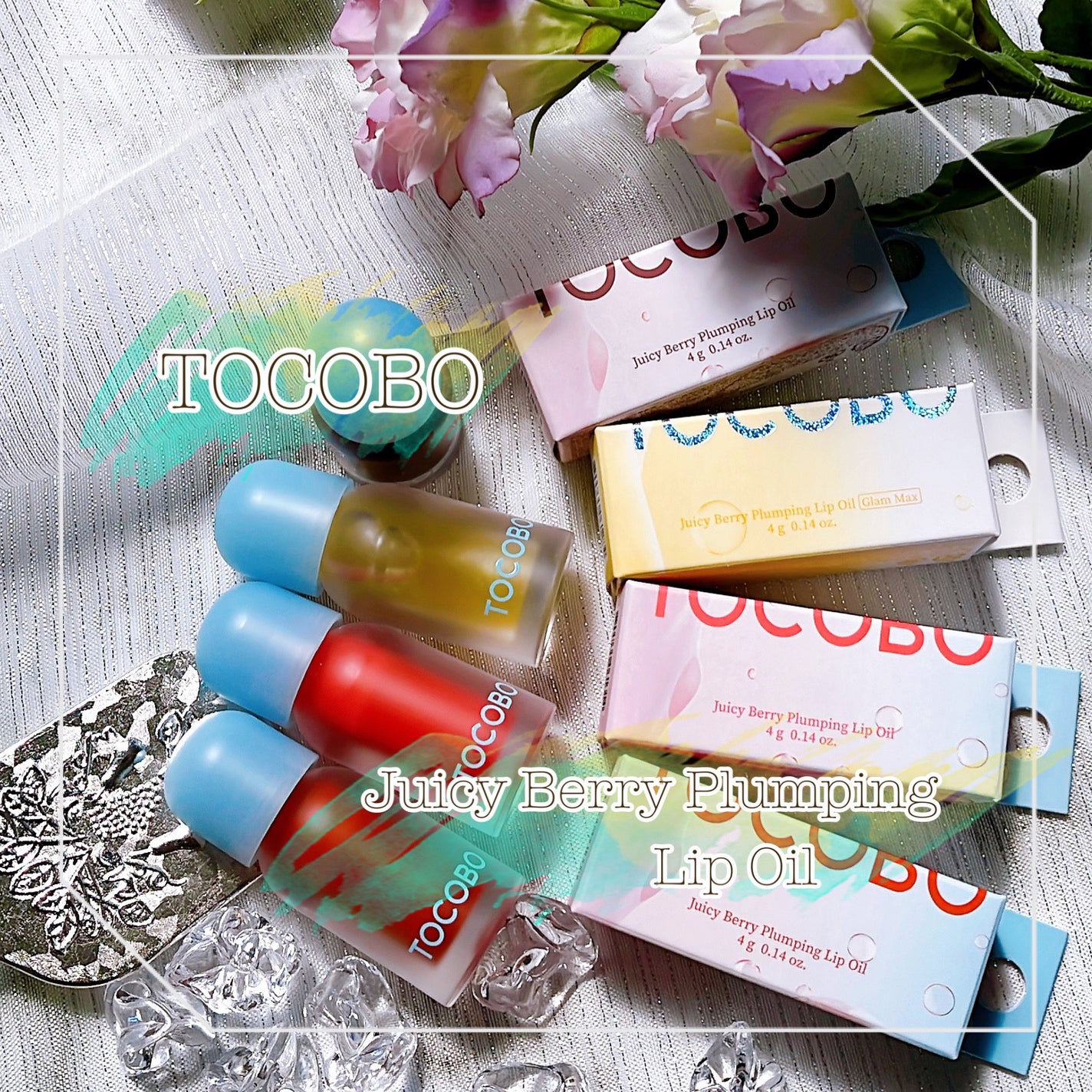 ジューシーベリープランピングリップオイル/TOCOBO/リップグロスを使ったクチコミ(1枚目)