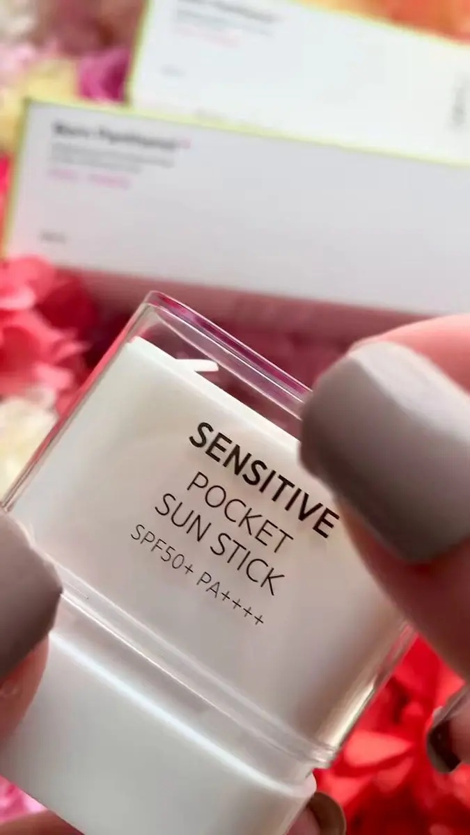 センシティブポケットサンスティック/SAM'U/日焼け止めスティックを使ったクチコミ（3枚目）