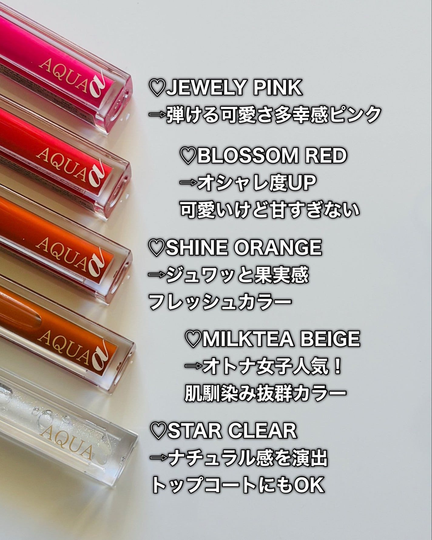 アクア アルファ ティントグロス/ラシーヌラボ/リップグロスを使ったクチコミ(4枚目)