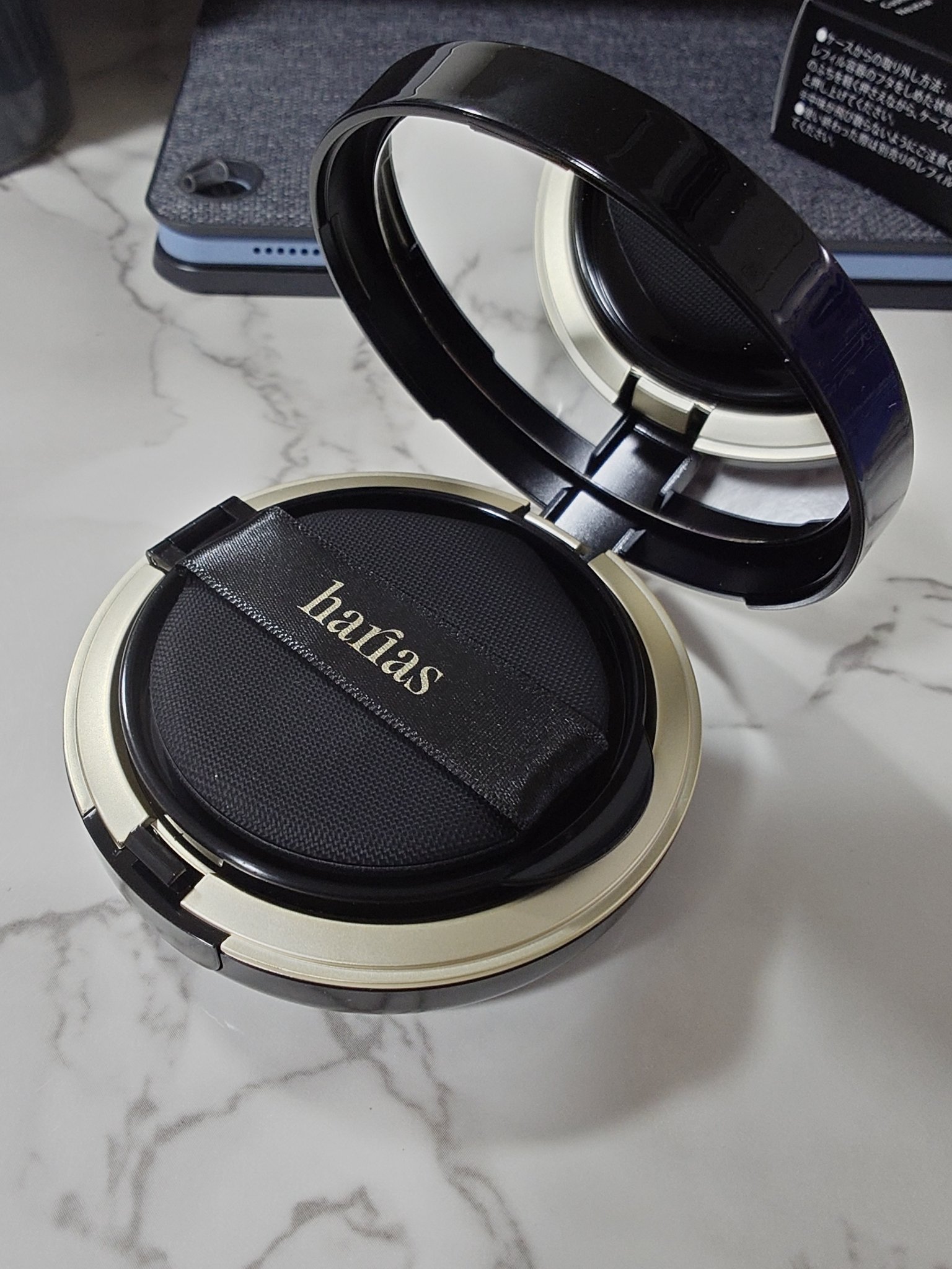 HARIAS　薬用クッションファンデーション/HARIAS/クッションファンデーションを使ったクチコミ（2枚目）